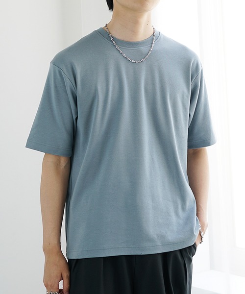 MinoriTY】プレミアムコットンボックスシルエット半袖Tシャツ メンズ