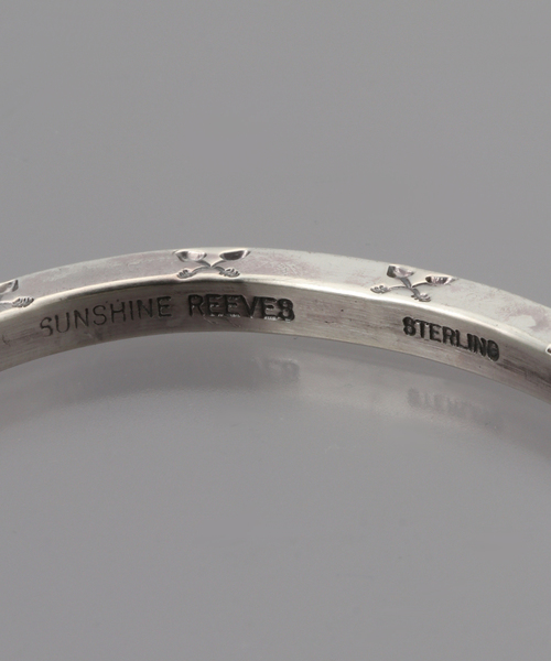 SUNSIHNE REEVES レザーブレスレット　シルバー925 スターリング SUNSIHNE REEVES レザーブレスレット シルバー925 スターリング