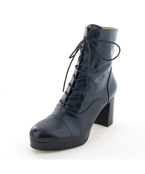 あしながおじさん(アシナガオジサン)の「【WEB限定カラー】ストームレースアップブーツ -3710357(ブーツ・レディース・ブラック/ダークブラウン/ブラウン系その他/グレイッシュベージュ/ブラックミックス・22.5cm/23.0cm/23.5cm/24.0cm/24.5cm)」の11枚目の写真