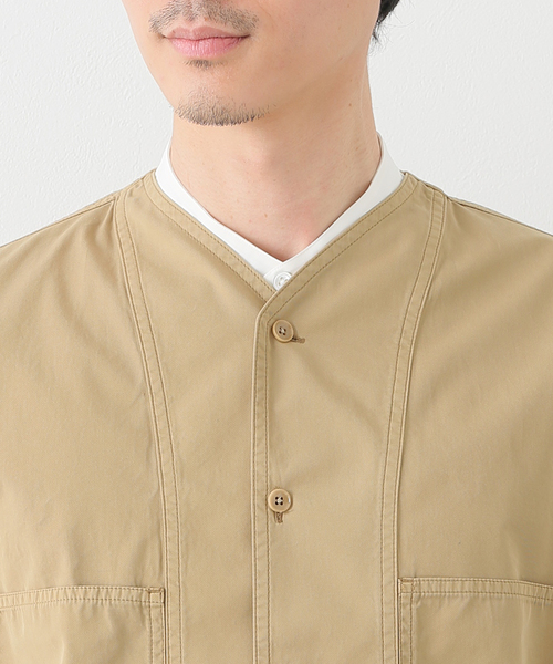 セール】【LEMAIRE / ルメール】V-NECK SHIRTS（シャツ/ブラウス