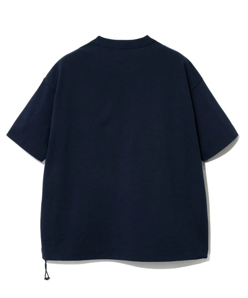 PARROTT CANVAS（パロットキャンバス）の「PARROTT CANVAS/パロットキャンバス　Xtra Heavy Zip Pocket Tee【GSC別注】（Tシャツ/カットソー・メンズ・ネイビー/ナチュラル・MEDIUM/LARGE/X-LARGE）」の5枚目の写真
