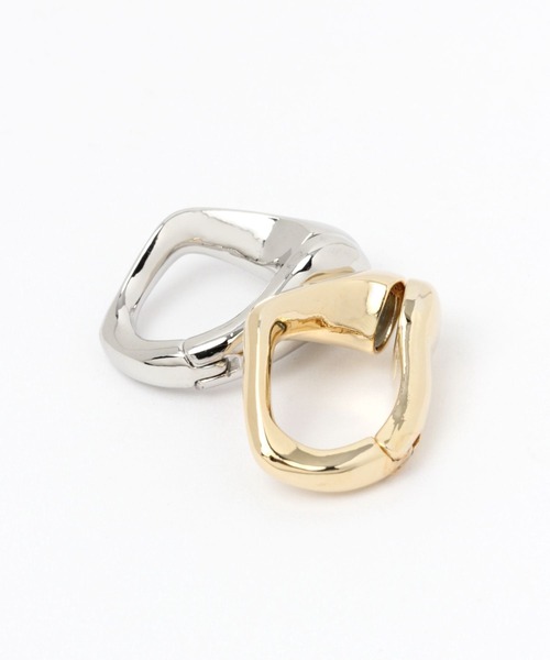 LEPSIM(レプシィム)の「【MADE IN JAPAN】メタルマグネットイヤリング 353609(イヤリング・レディース・シルバー/ゴールド/シルバー系その他/ゴールド系その他・ONE SIZE)」の10枚目の写真