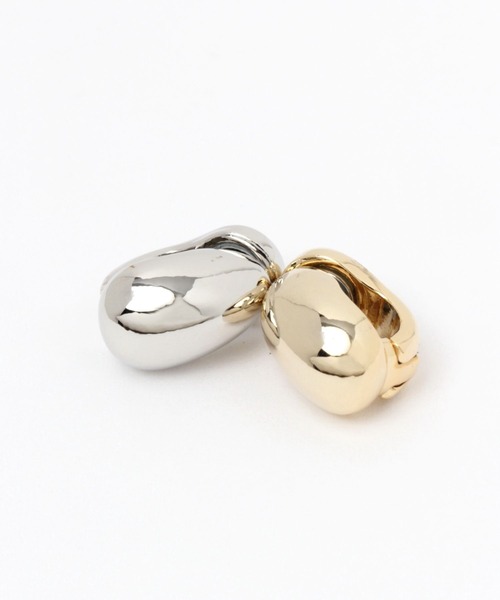 LEPSIM(レプシィム)の「【MADE IN JAPAN】メタルマグネットイヤリング 353609(イヤリング・レディース・シルバー/ゴールド/シルバー系その他/ゴールド系その他・ONE SIZE)」の5枚目の写真
