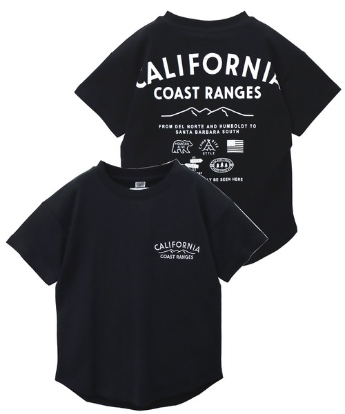 UNDERWRAPS(アンダーラップス)の「フロント刺繍BIGTシャツ(M3)(Tシャツ/カットソー・キッズ・ホワイト/ブラック/グリーン・120/130/140/150/160)」の2枚目の写真