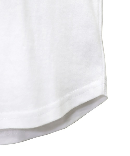 UNDERWRAPS(アンダーラップス)の「フロント刺繍BIGTシャツ(M3)(Tシャツ/カットソー・キッズ・ホワイト/ブラック/グリーン・120/130/140/150/160)」の7枚目の写真