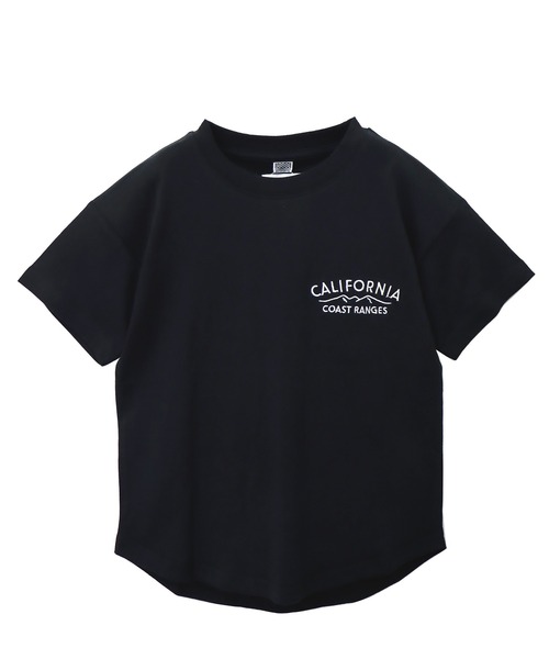 UNDERWRAPS(アンダーラップス)の「フロント刺繍BIGTシャツ(M3)(Tシャツ/カットソー・キッズ・ホワイト/ブラック/グリーン・120/130/140/150/160)」の10枚目の写真