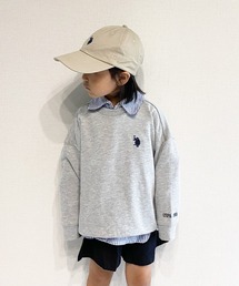 U.S. POLO ASSN. | 【KIDS】【U.S. POLO ASSN/ユーエスポロアッスン】ワンポイント刺繍クルーネックスウェット(スウェット)