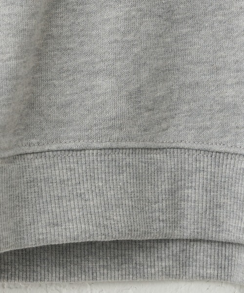 U.S. POLO ASSN.（ユーエスポロアッスン）の「【KIDS】【U.S. POLO ASSN/ユーエスポロアッスン】ワンポイント刺繍クルーネックスウェット（スウェット・キッズ・ネイビー/グレー・100/150/140/120）」の6枚目の写真