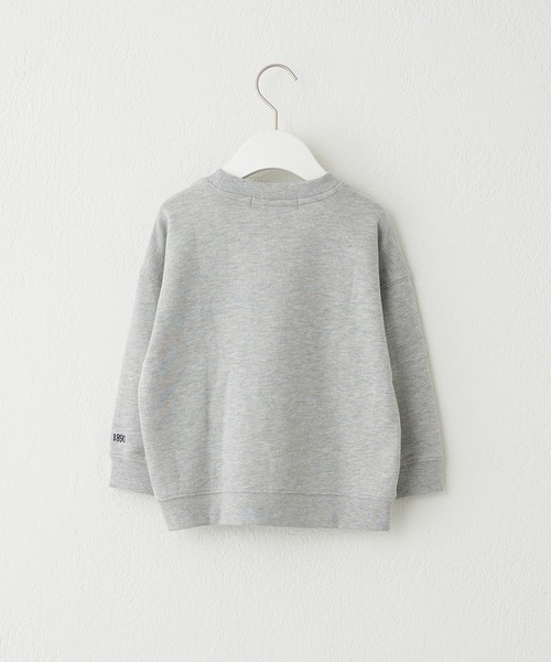 U.S. POLO ASSN.（ユーエスポロアッスン）の「【KIDS】【U.S. POLO ASSN/ユーエスポロアッスン】ワンポイント刺繍クルーネックスウェット（スウェット・キッズ・ネイビー/グレー・100/150/140/120）」の8枚目の写真