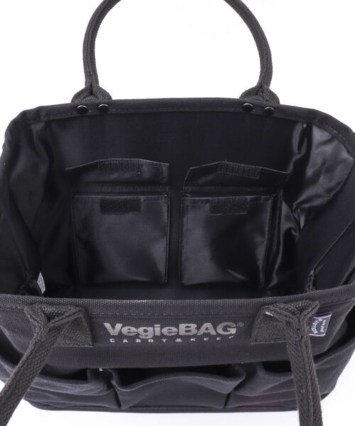 VegieBAG（ベジバッグ）の「【VegieBAG/ベジバッグ】別注FLAP TOTE LARGE 厚手キャンバス 16oz 肩掛け（トートバッグ・メンズ・ブラック・FREE）」の7枚目の写真