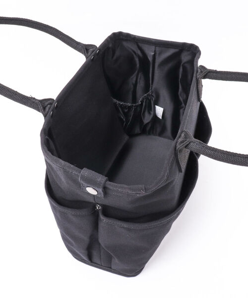 VegieBAG（ベジバッグ）の「【VegieBAG/ベジバッグ】別注FLAP TOTE LARGE 厚手キャンバス 16oz 肩掛け（トートバッグ・メンズ・ブラック・FREE）」の12枚目の写真
