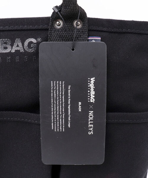 VegieBAG（ベジバッグ）の「【VegieBAG/ベジバッグ】別注FLAP TOTE LARGE 厚手キャンバス 16oz 肩掛け（トートバッグ・メンズ・ブラック・FREE）」の14枚目の写真