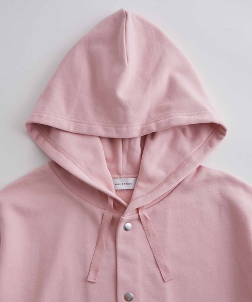 ADAM ET ROPE'(アダムエロペ)の「【WEB限定】《新色追加》ビック ルーズ スウェット マリンパーカー / スナップ フーディー / ユニセックス(パーカー・メンズ・ライトグレー/ブラック/ピンク/イエロー系その他・M/L)」の20枚目の写真