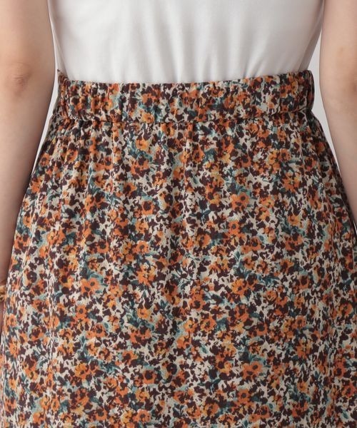 LOWRYS FARM（ローリーズファーム）の「ハナガラキリカエフレアスカート　157697（スカート・レディース・イエロー/レッド・FREE）」の7枚目の写真