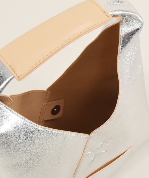 styiro（スタイロ）の「カシュクール ワンハンドルバッグ / 再入荷（ハンドバッグ・レディース・ブラック/イエロー/ブラウン系その他/アイボリー/シルバー/ホワイト系その他/シルバー系その他/ゴールド/ピンク系その他/ブラウン系その他2/ブラック系その他・FREE）」の20枚目の写真