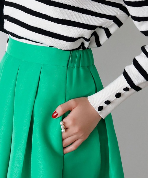 ELFRANK（エルフランク）の「グログランボックスタックフレアロング