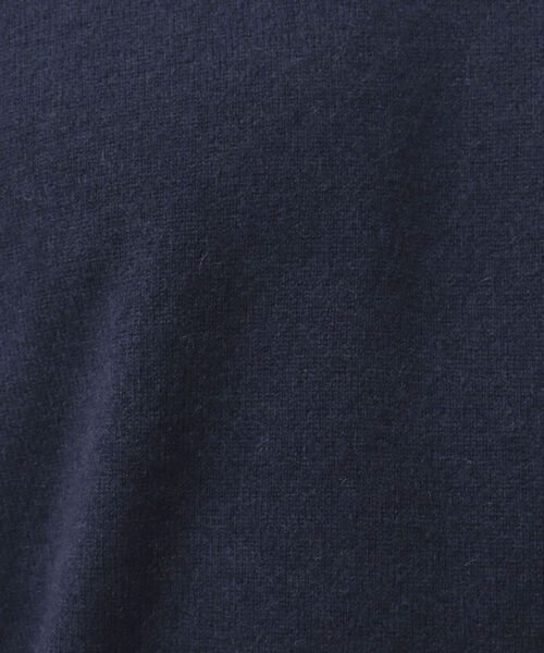 NOLLEY'S goodman(ノーリーズグッドマン)の「プレミアムカシミヤ モックネックニット(ニット/セーター・メンズ・ネイビー/グレー/ピンク/グリーン・M/L)」の13枚目の写真