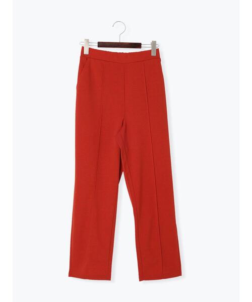 Te chichi TERRASSE(テチチテラス)の「カットイージーテーパードパンツ(その他パンツ・レディース・ブラック/ブラウン/レッド・フリ-)」の3枚目の写真