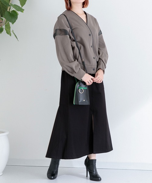 malla(マーラ)の「malla スノーツイルバックフレアスカート(スカート・レディース・ブラック/キャメル・FREE)」の17枚目の写真