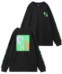 X-girl | GRADATION LOGO L/S TEE(Tシャツ/カットソー)