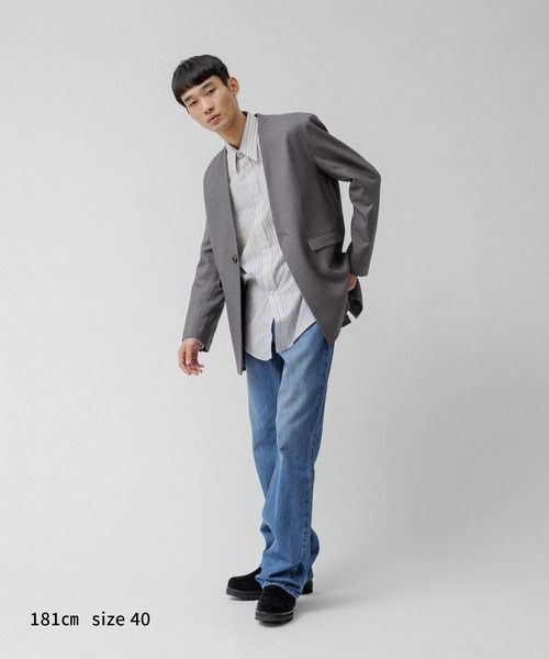 M TO R（ムウトアール）の「［JACKET］POWERSHOULDER BOXY