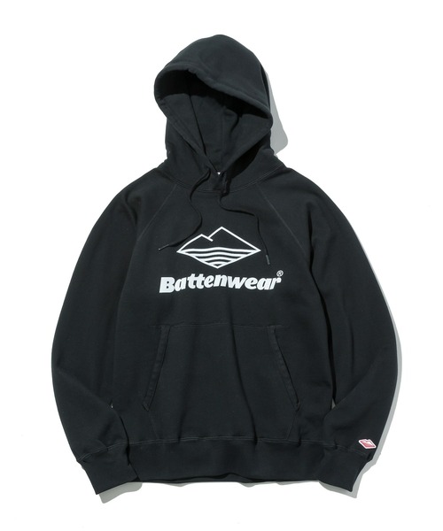 Battenwear（バテンウエア）の「【Battenwear/バテンウェア】カナダ製 フーディー/TEAM REACH-UP HOODY（パーカー・メンズ・ブラック/ヘザーグレー/ダークネイビー・MEDIUM/LARGE/SMALL）」の2枚目の写真