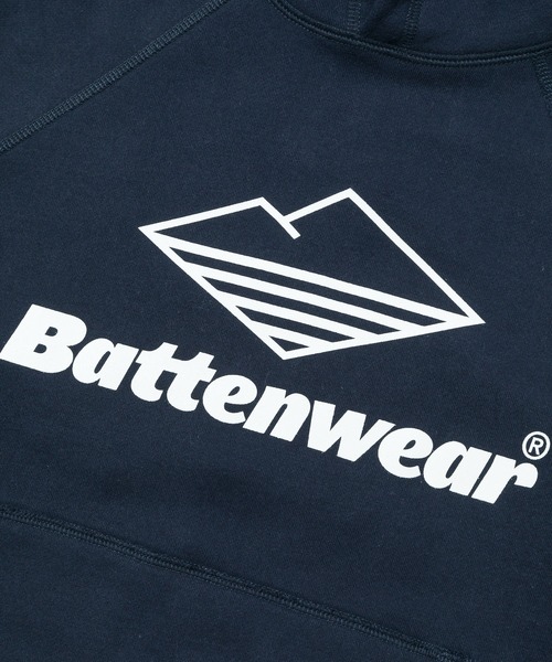 Battenwear（バテンウエア）の「【Battenwear/バテンウェア】カナダ製 フーディー/TEAM REACH-UP HOODY（パーカー・メンズ・ブラック/ヘザーグレー/ダークネイビー・MEDIUM/LARGE/SMALL）」の13枚目の写真