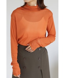 【ZOZO限定】ハイネックメロウシアートップス