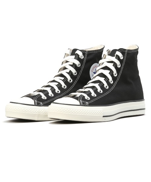 CONVERSE(コンバース)の「CONVERSE CANVAS ALL STAR J HI コンバース オールスター(スニーカー・メンズ・ホワイト/ブラック・26.5cm/27.5cm/26.0cm/27.0cm/28.0cm/29.0cm)」の3枚目の写真