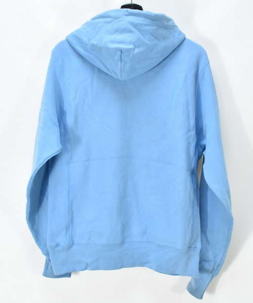 Champion(チャンピオン)の「【ヴィンテージ古着】Y2K Champion / チャンピオン リバースウィーブ ロゴ スウェットパーカー(パーカー・メンズ・ブルー・SMALL)」の2枚目の写真