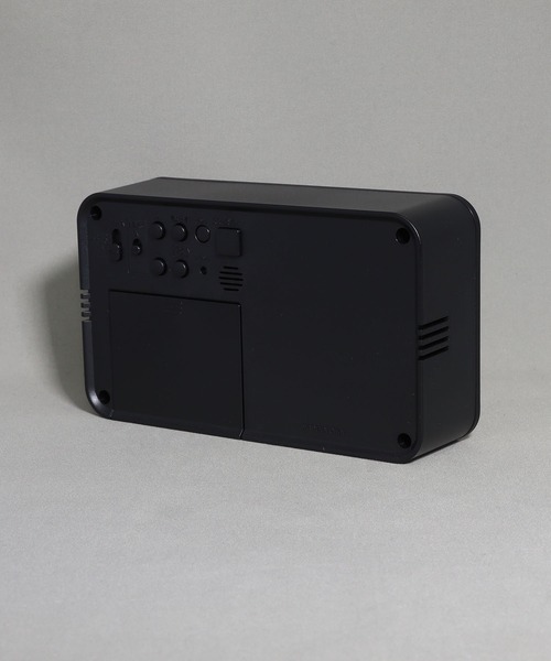 CASIO（カシオ）の「電波目覚まし時計 / TTM-170NJ-1JF（置時計・メンズ・ブラック・FREE）」の4枚目の写真