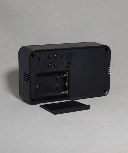 CASIO（カシオ）の「電波目覚まし時計 / TTM-170NJ-1JF（置時計・メンズ・ブラック・FREE）」の5枚目の写真