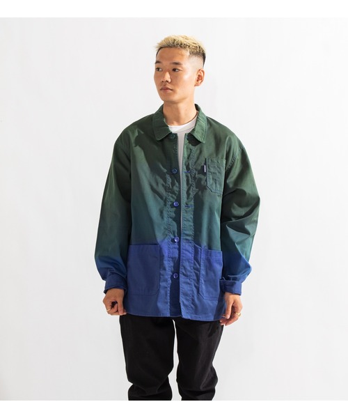 APPLEBUM(アップルバム)の「Gradation Dye Coverall(カバーオール・メンズ・ブルー系その他・MEDIUM/X-LARGE/LARGE)」の3枚目の写真