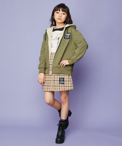 JENNI(ジェニィ)の「ロゴリブクルーソックス(ソックス/靴下・キッズ・ネイビー/ブラック/オフホワイト・22-24cm/19-21cm)」の15枚目の写真