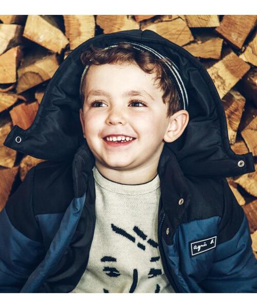 アニエスベー キッズ用ダウンコート アニエス・ベーagnes bキッズ