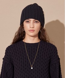 ALEXIA STAM | Rib Knit Beanie /リブニットビーニー(ニットキャップ/ビーニー)