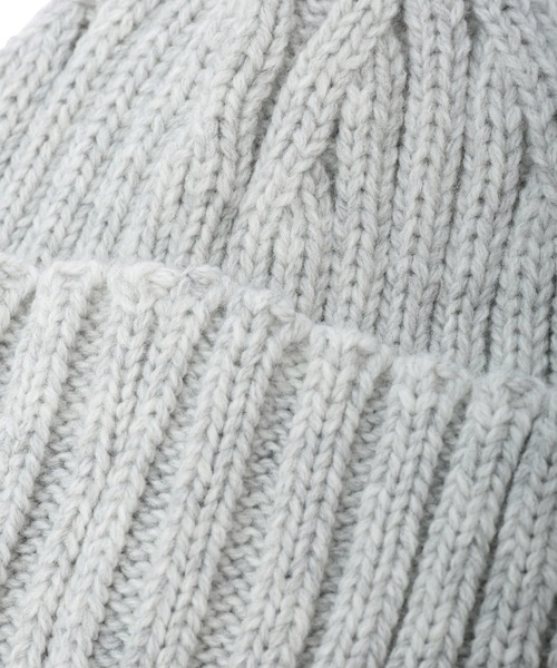 リブニットビーニー ロゴ入り ウール ニット帽 Rib Knit Beanie UGG アグ ニット帽 W CHUNKY RIB BEANIE LOGO 20061 メンズ