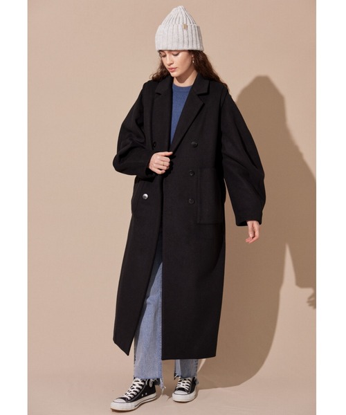 ALEXIA STAM（アリシアスタン）の「Rib Knit Beanie /リブニットビーニー（ニットキャップ/ビーニー・レディース・ネイビー/ブラウン/グレー・FREE）」の7枚目の写真