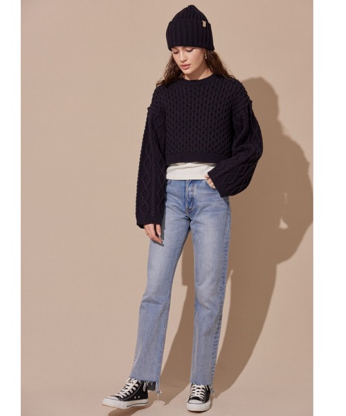Rib Knit Beanie /リブニットビーニー（ニットキャップ/ビーニー