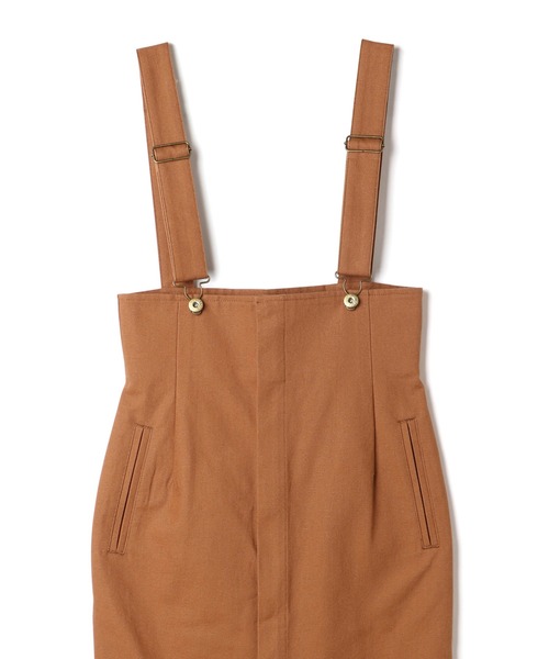 UNIVERSAL OVERALL（ユニバーサルオーバーオール）の「ハイウエスト ジャンパースカート【HI-WAIST JUMPER SKIRT】（ジャンパースカート・レディース・モスグリーン/チョコ/ブルー系その他・L/M）」の13枚目の写真