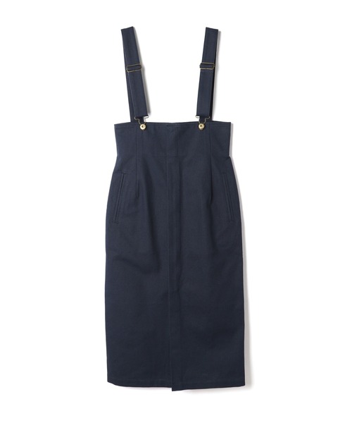 UNIVERSAL OVERALL（ユニバーサルオーバーオール）の「ハイウエスト ジャンパースカート【HI-WAIST JUMPER SKIRT】（ジャンパースカート・レディース・モスグリーン/チョコ/ブルー系その他・L/M）」の16枚目の写真