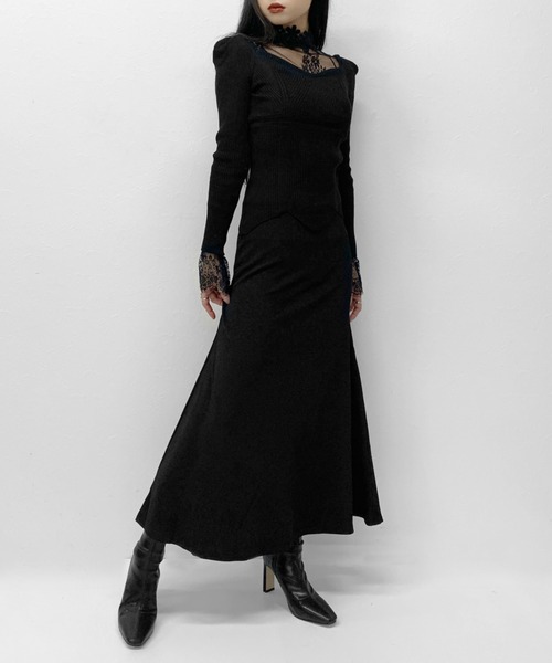 LVEU.（ラブユ.）の「【ZOZOTOWN限定】Stretch mermaid skirt / ストレッチマーメイドスカート（スカート・レディース・ブラック・FREE）」の11枚目の写真