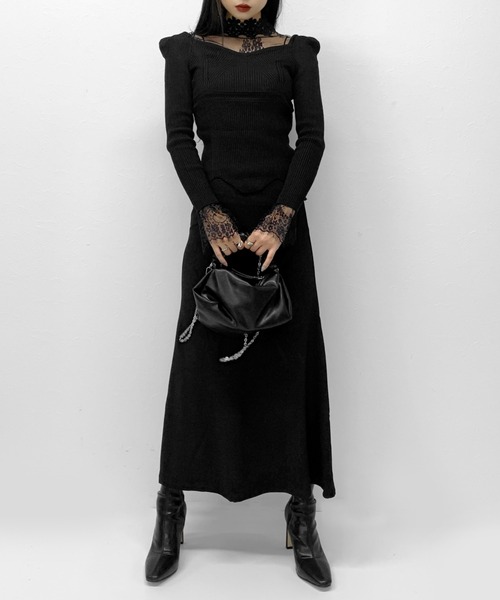 LVEU.（ラブユ.）の「【ZOZOTOWN限定】Stretch mermaid skirt / ストレッチマーメイドスカート（スカート・レディース・ブラック・FREE）」の15枚目の写真