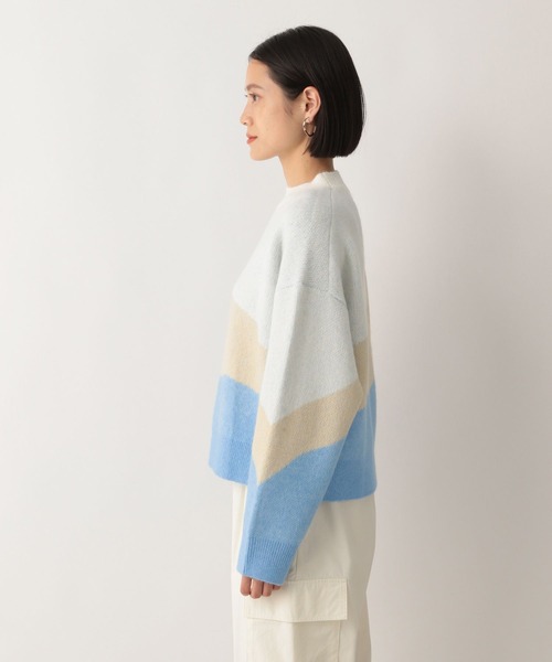 LOWRYS FARM(ローリーズファーム)の「カラーブロックニット 294858(ニット/セーター・レディース・イエロー/ブルー/グレー・FREE)」の17枚目の写真