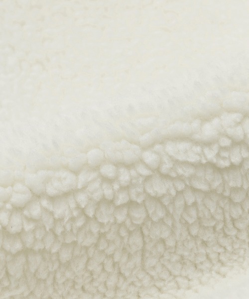FCMM（エフシーエムエム）の「FIELD BEAR FLEECE HALF ZIP-UP/フィールドベアーフリースハーフジップ（スウェット・メンズ・ブラック/オフホワイト・LARGE/MEDIUM）」の9枚目の写真