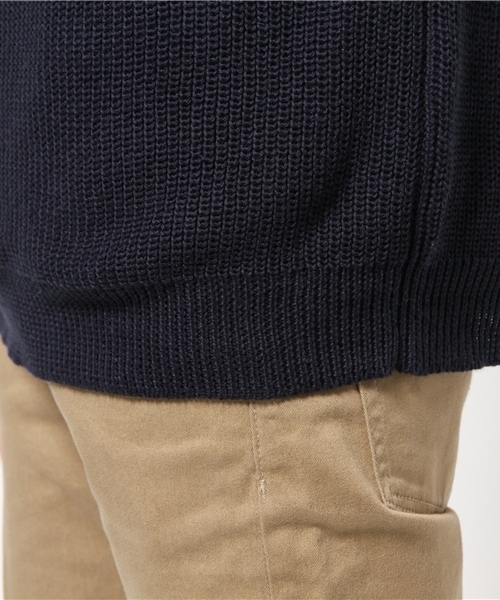 CIAOPANIC(チャオパニック)の「【Ciaopanic】 畦編みニットベスト(ニット/セーター・メンズ・グレー/ネイビー/アイボリー・LARGE/MEDIUM)」の9枚目の写真