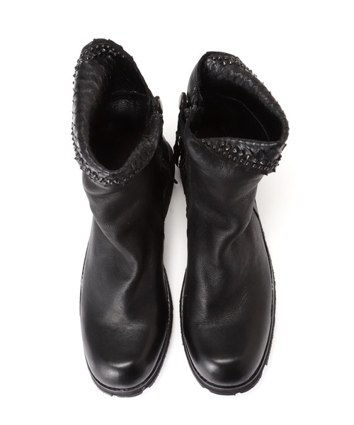 KMRii（ケムリ）の「KMRii/ケムリ/Crush Short Boots（ブーツ・メンズ・ブラック・41/42/43）」の14枚目の写真