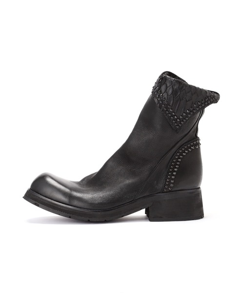 KMRii（ケムリ）の「KMRii/ケムリ/Crush Short Boots（ブーツ・メンズ・ブラック・41/42/43）」の13枚目の写真