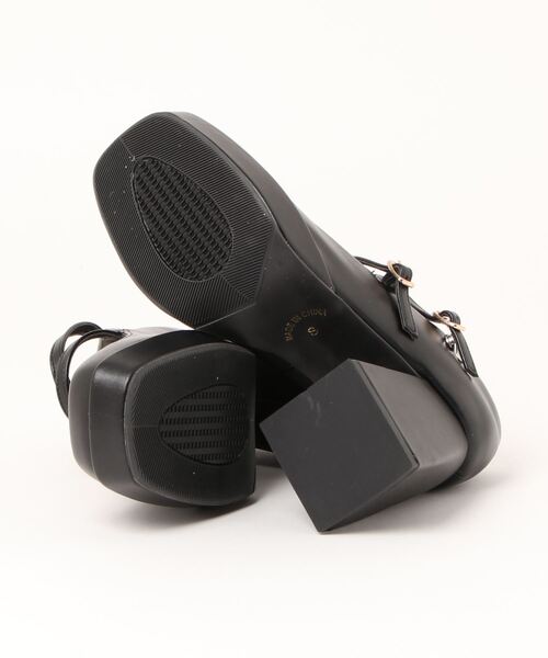 attagirl（アタガール）の「厚底ダブルストラップパンプス（パンプス・レディース・ブラック系その他/アイボリー/ブラック・S/M/L/LL）」の5枚目の写真