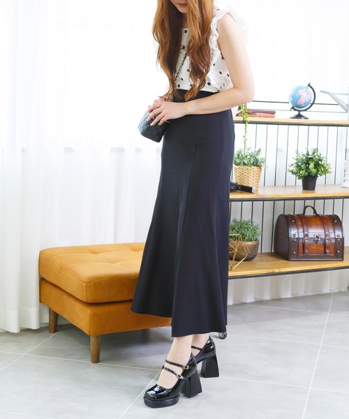 attagirl（アタガール）の「厚底ダブルストラップパンプス（パンプス・レディース・ブラック系その他/アイボリー/ブラック・S/M/L/LL）」の6枚目の写真